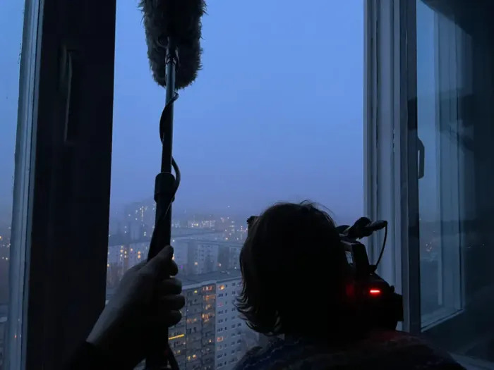 Despite The Scars Behind The Scenes Filming Night City Sky